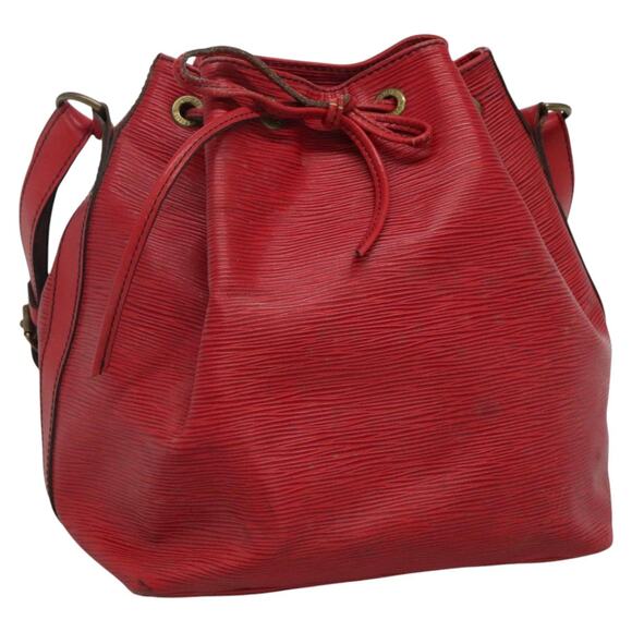 LOUIS VUITTON Epi Petit Noe Shoulder Bag Red M44107 - Picture 1 of 16